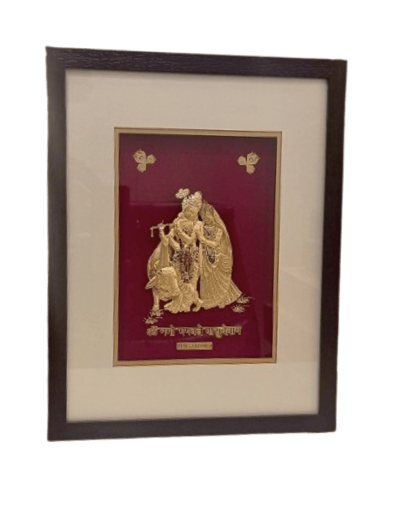 Radha Krishna Ji - 24 Karat Gold